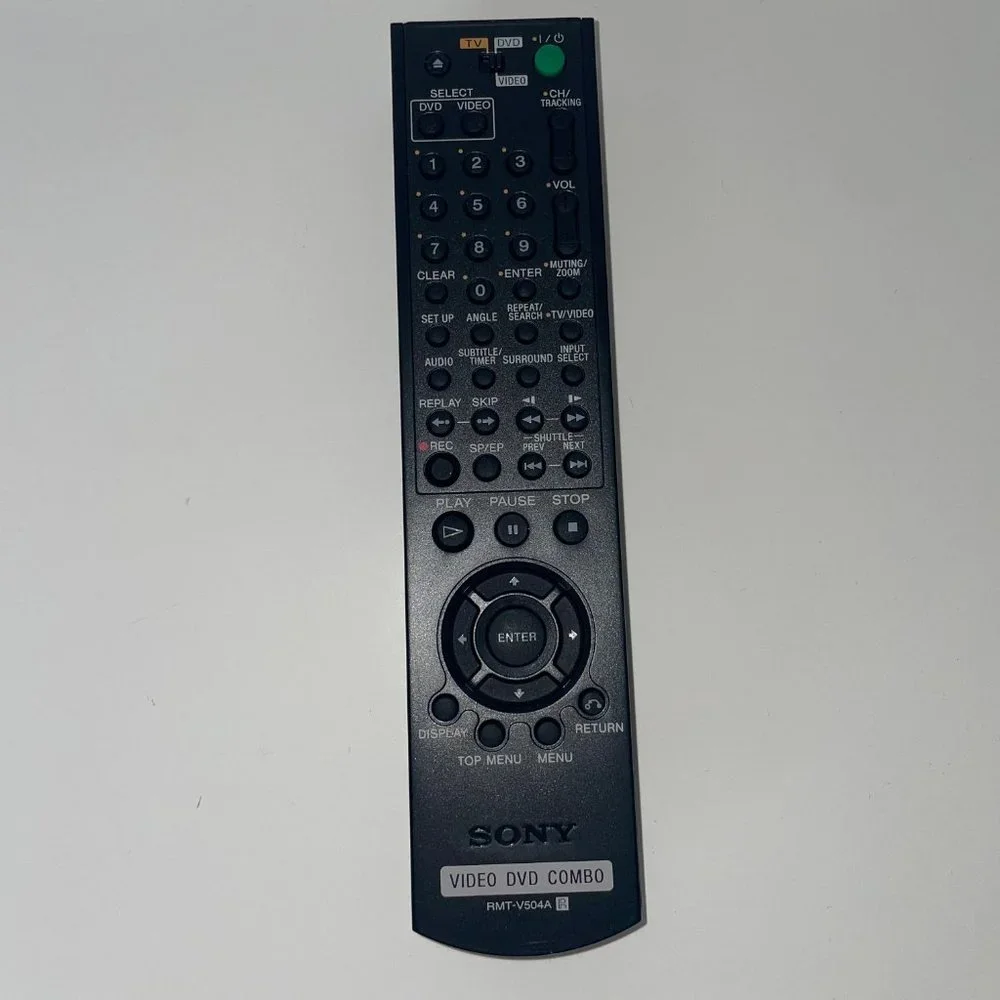Genuine Sony RMT-V501C Remote For DVD VCR Combo OEM TESTED WORKING